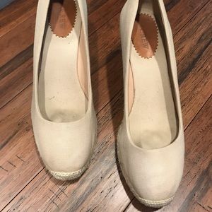 J Crew wedges